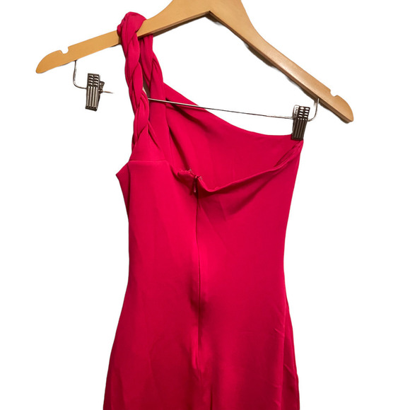 Cushnie Twisted One Shoulder Dress 2 - Picture 7 of 9